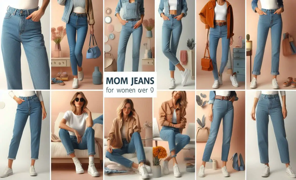 9 Ideas To Wear Mom Jeans For Women Over 50