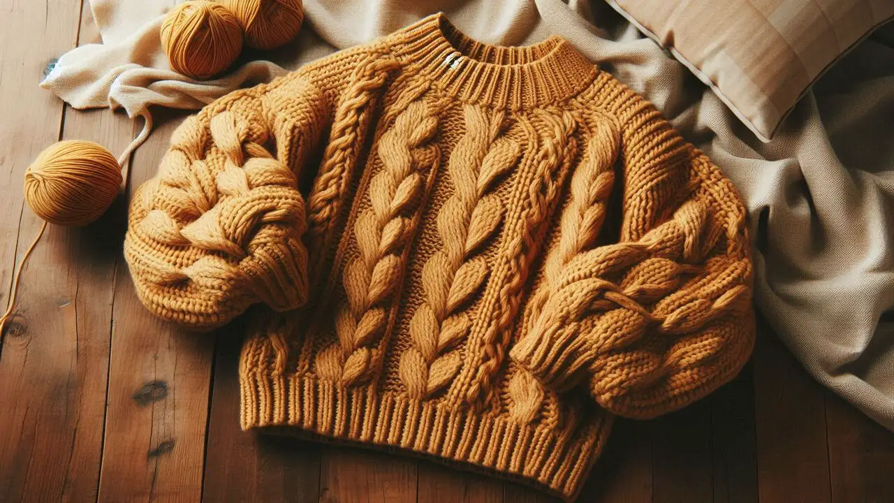 Add A Chunky Knit Sweater