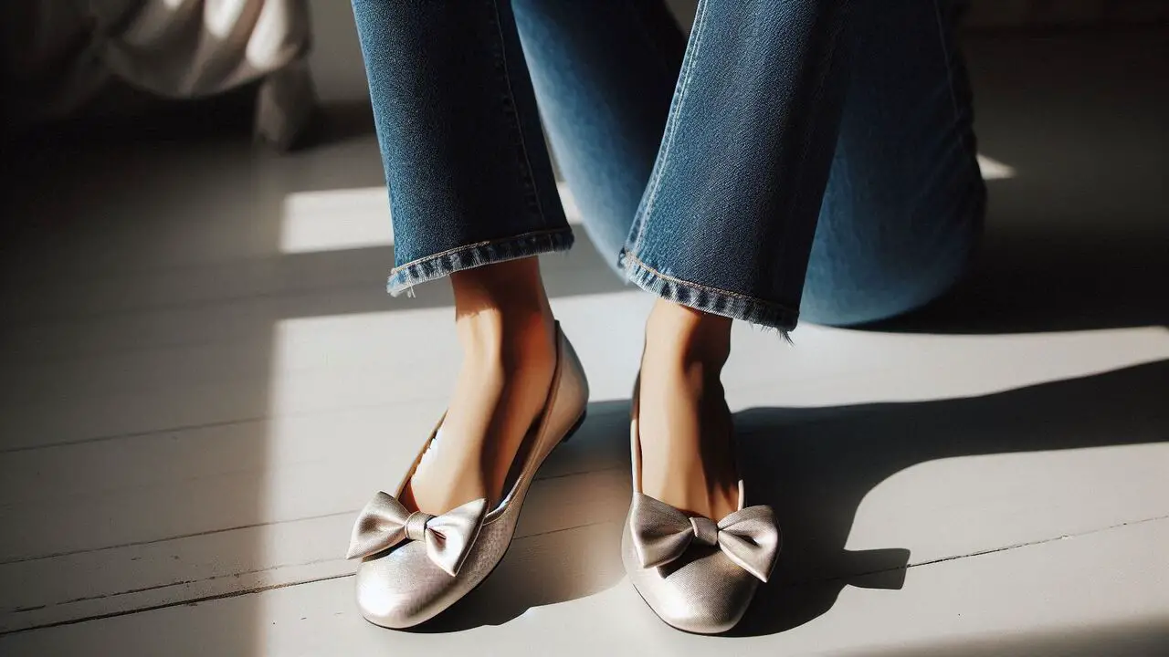 Ballet Flats with Bootcut Jeans