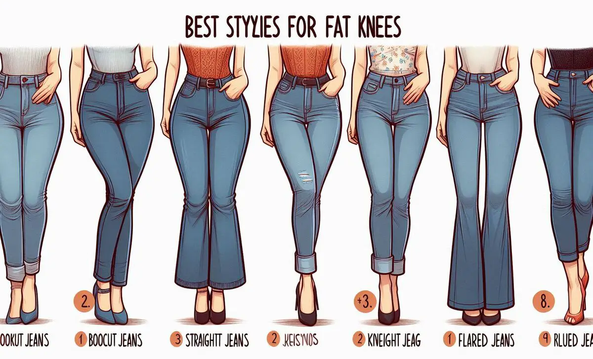 Best Styles For Hiding Fat Knees