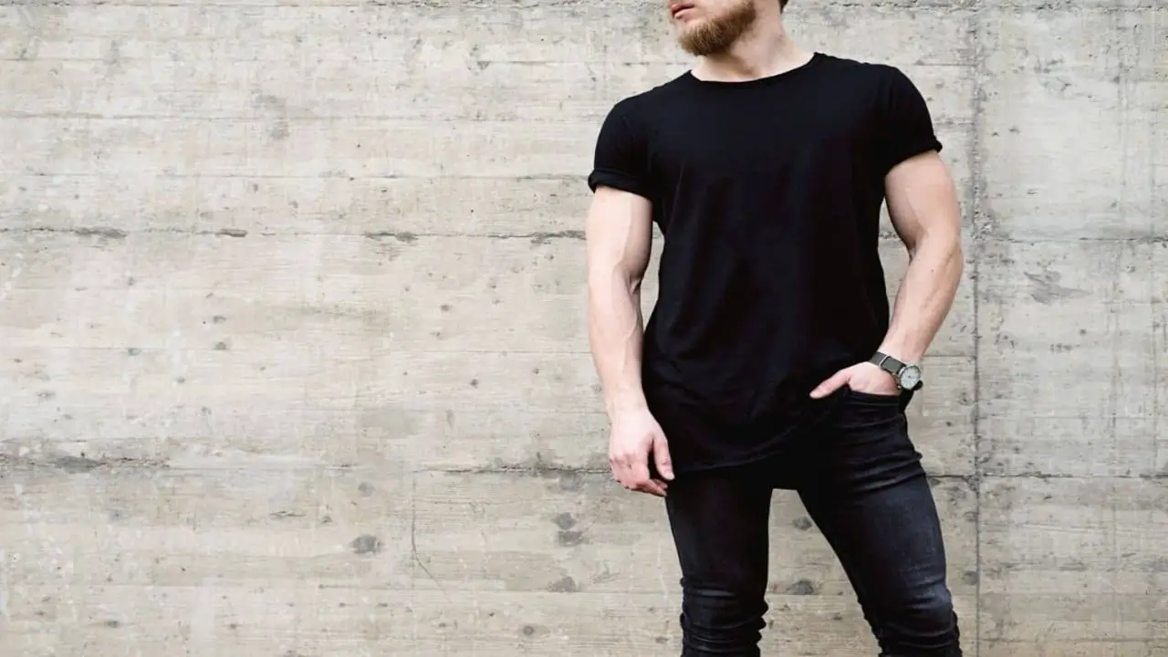 Black Jeans Work Outfit For Men - What To Wear With Black Jeans