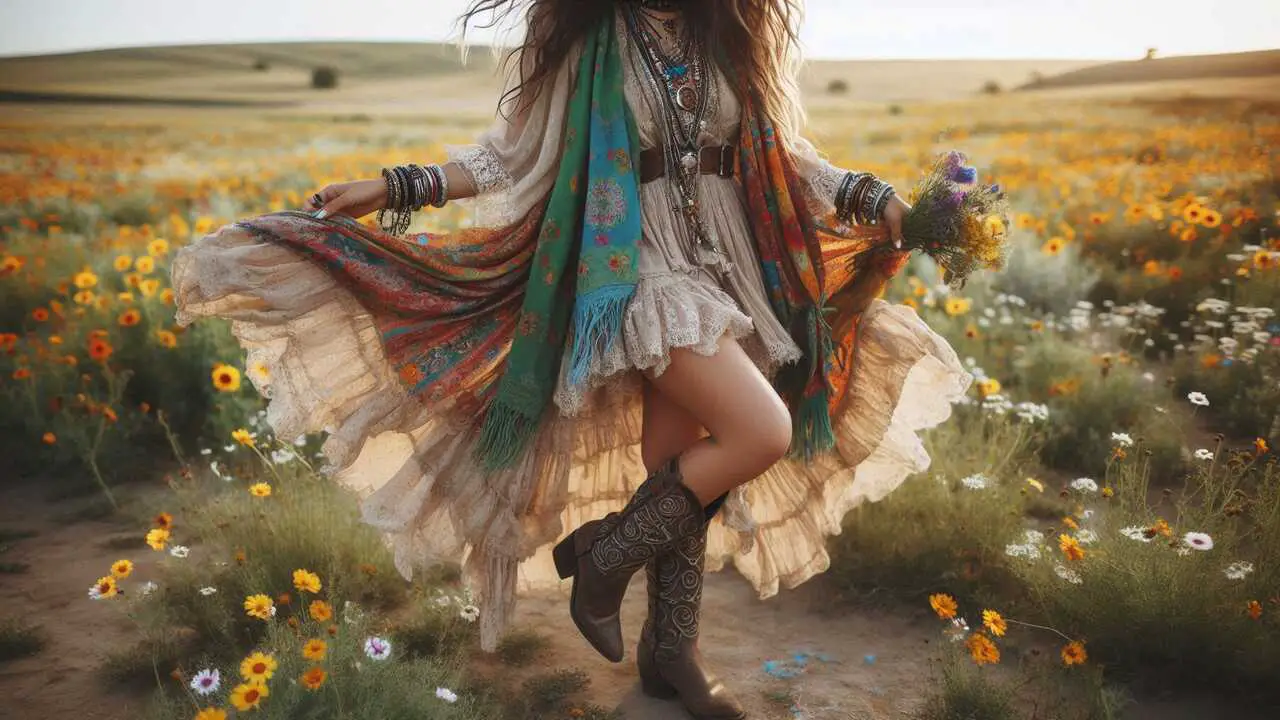 Boho Vibes with Western Boots