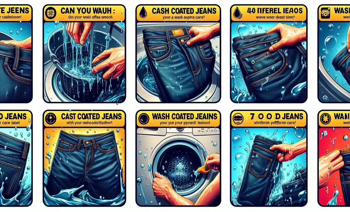 Can You Wash Coated Jeans 4 Different Methods