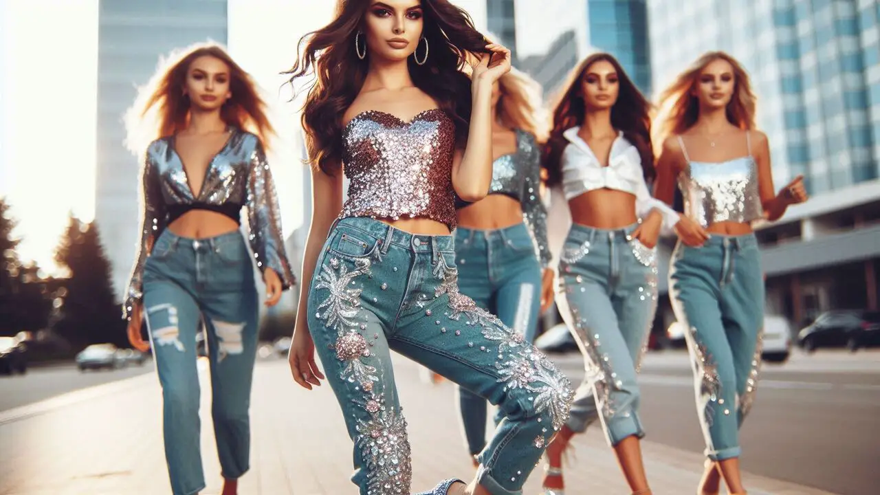 Celebrities And Influencers Who Recently Wore Bling Jeans