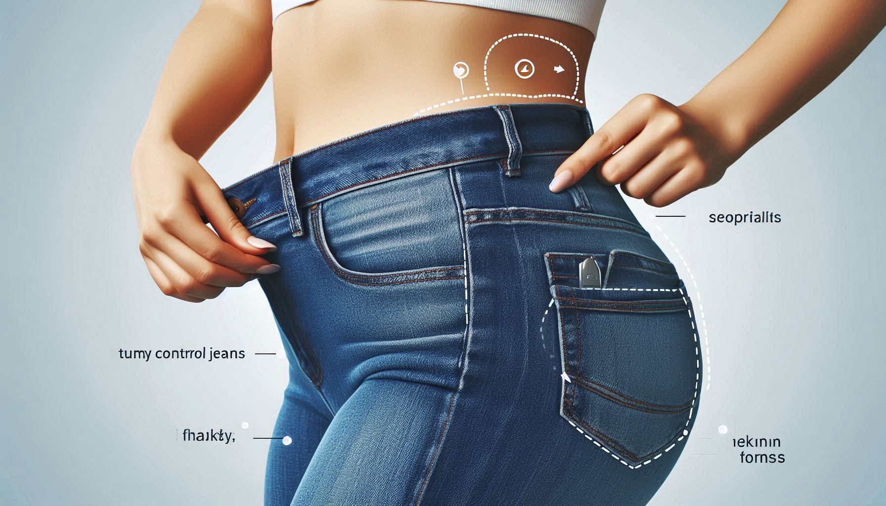 Choosing The Right Jeans To Hide Lower Belly Fat