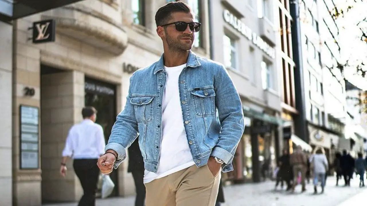 Denim Jacket + Ankle Pants