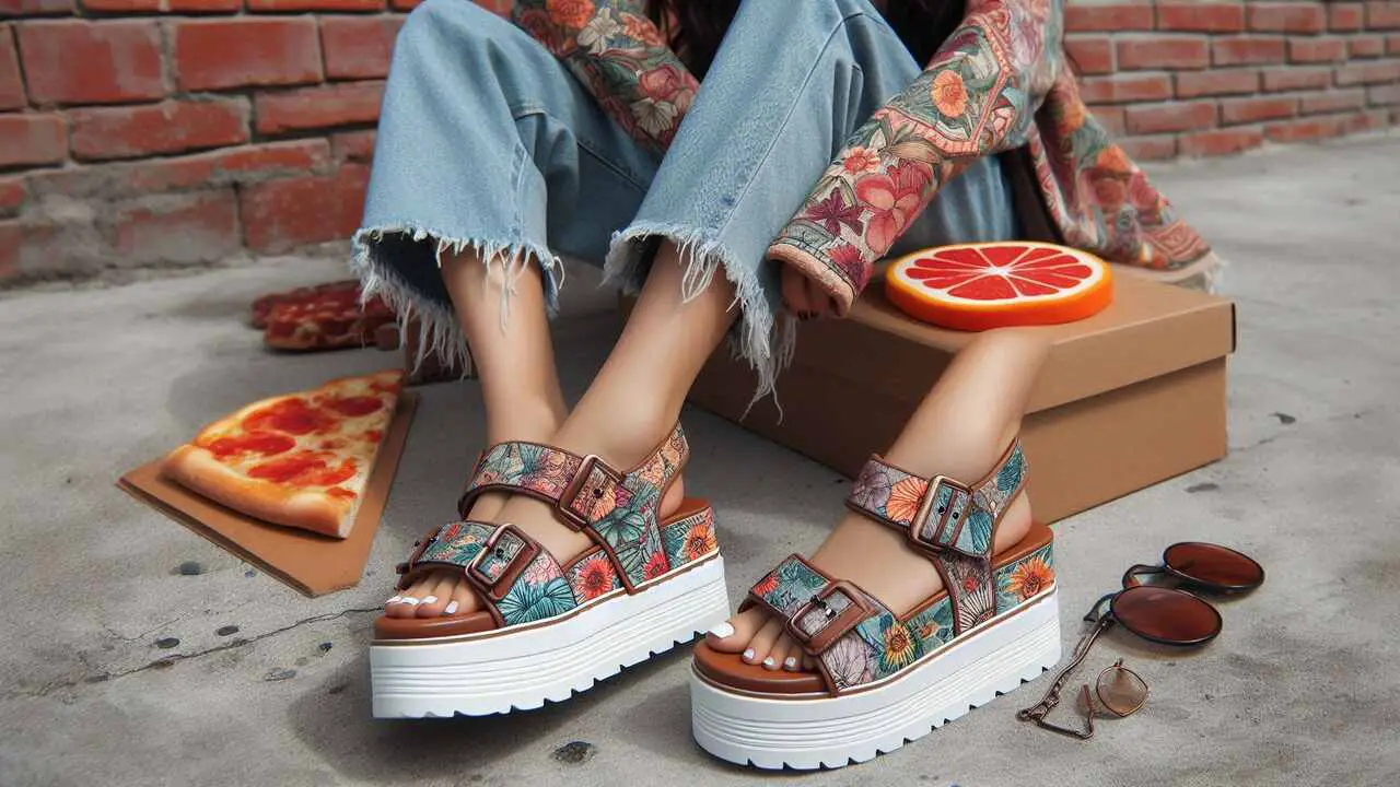 Elevated Casual With Platform Flip Flops