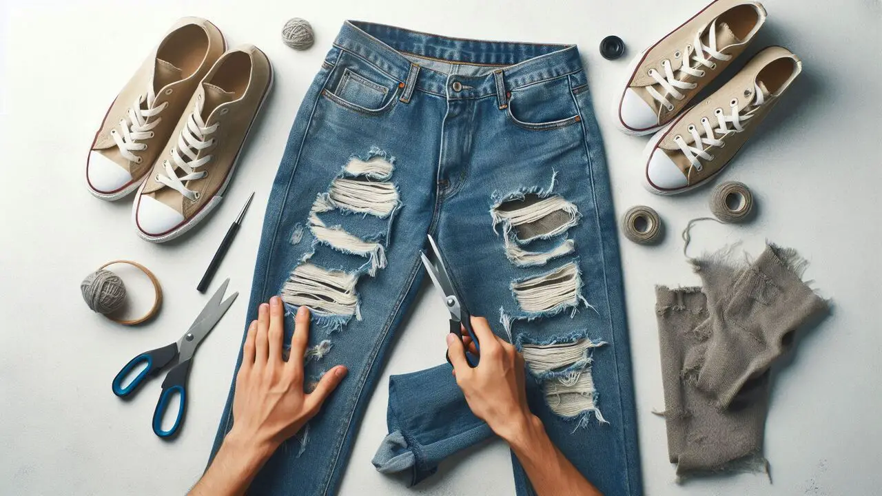 How To Make Ripped Jeans At Home – 9 Easy Steps