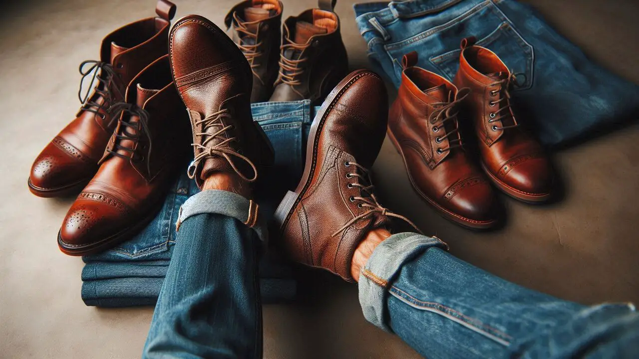 How To Showcase Your Chukka Boots With Cuffed Jeans