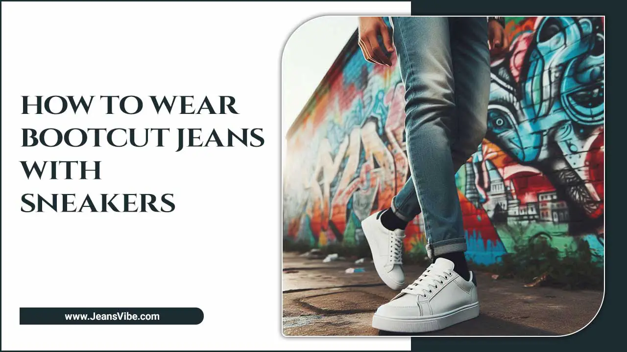 How To Wear Bootcut Jeans With Sneakers: An Easy Guide