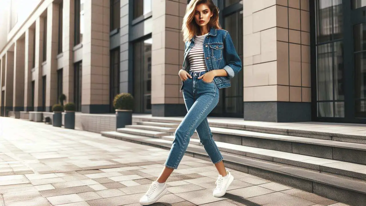 How To Wear Bootcut Jeans With Sneakers - 10 Perfect Outfit Ideas