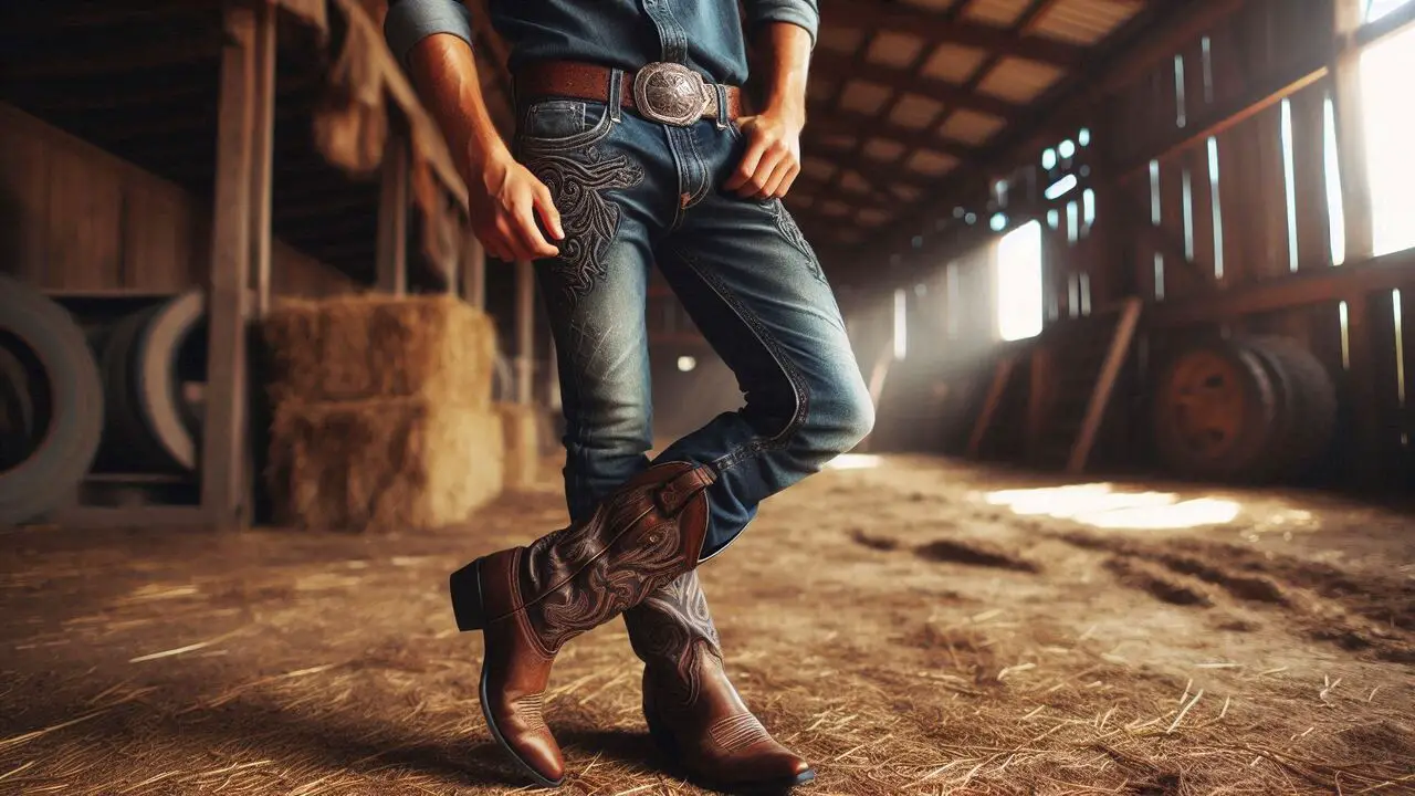 How To Wear Cowboy Jeans with Boots