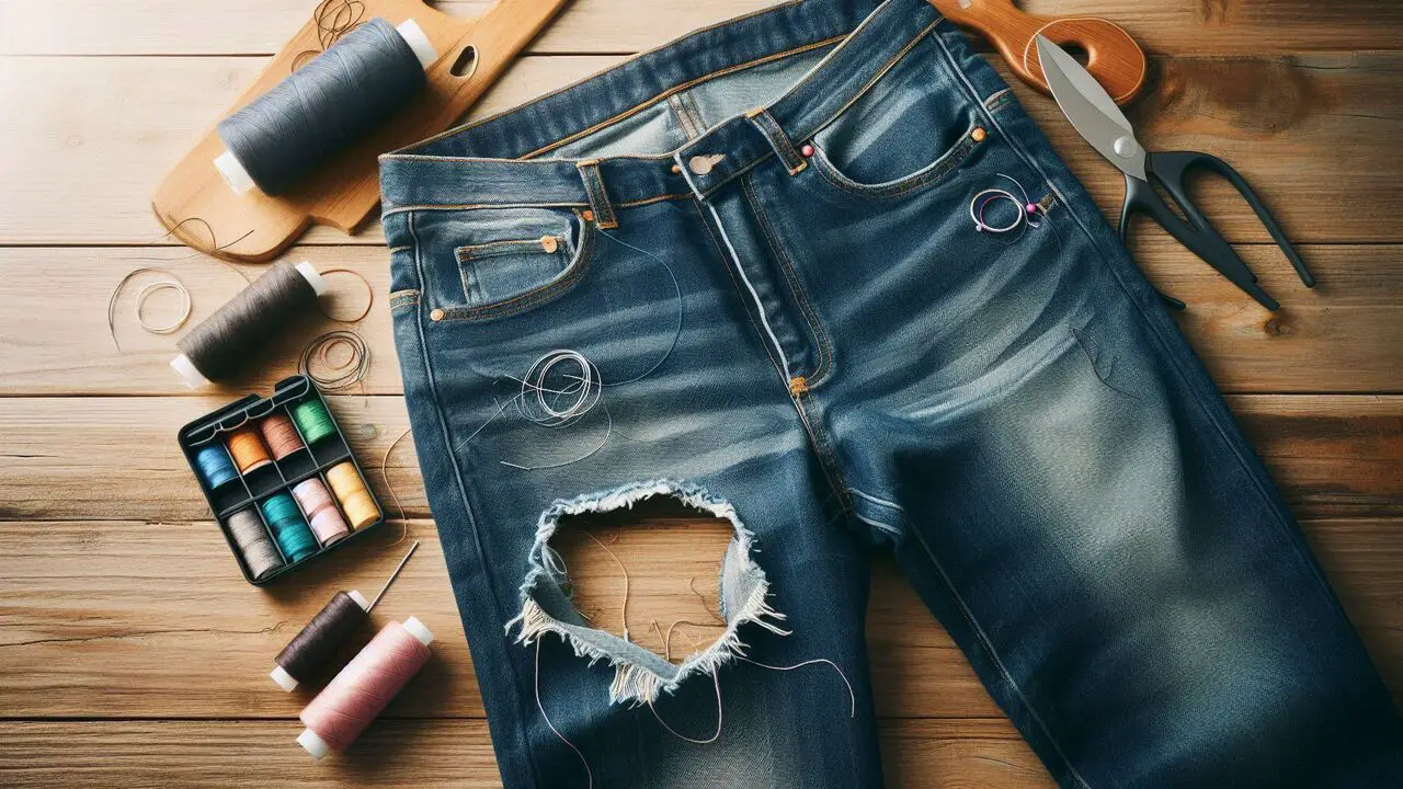 How to Fix Holes in Jeans Inner Thigh- 3 Easy Methods