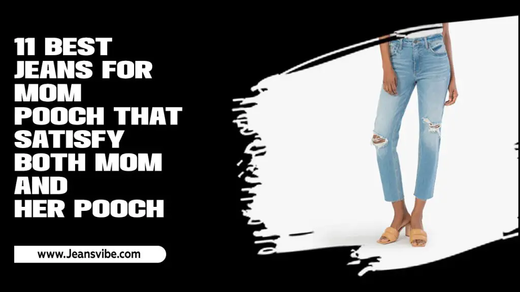 Jeans For Mom Pooch