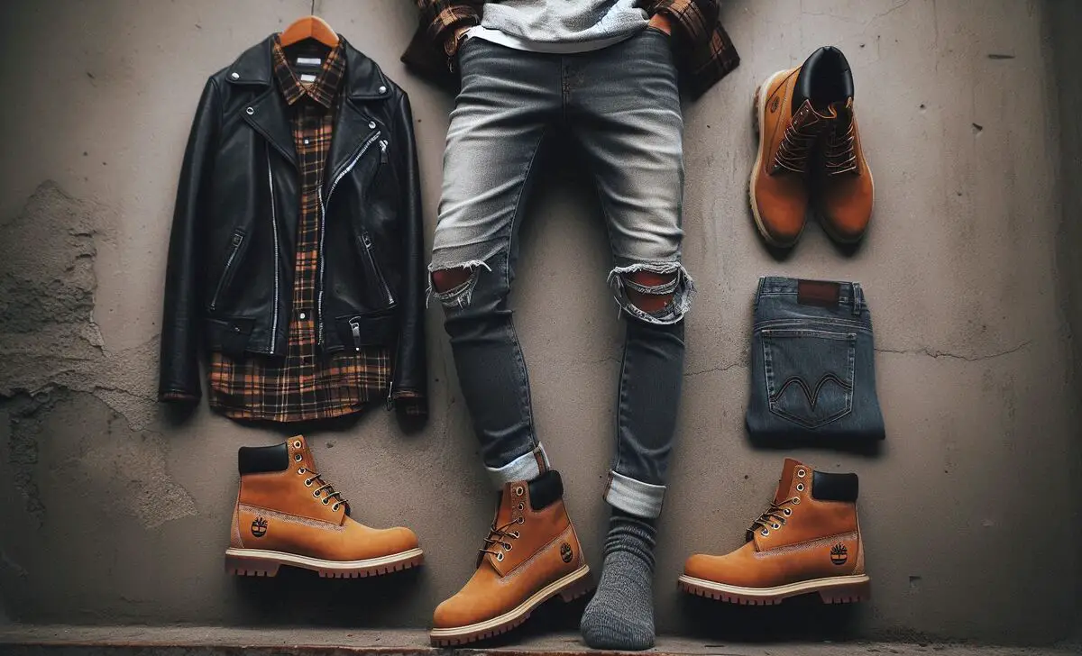 Outfit Ideas For Men Wearing Timberlands With Skinny Jeans