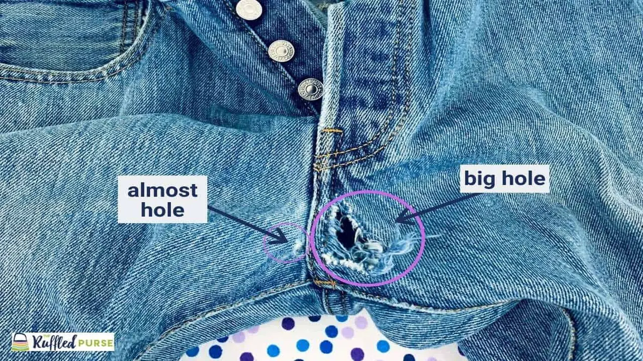 How To Fix Holes In Jeans Inner Thigh Master Fix