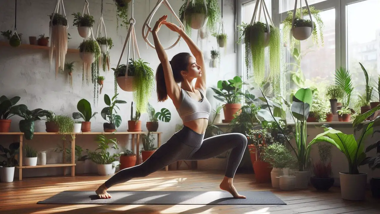 Stretching With A Pant Hanger