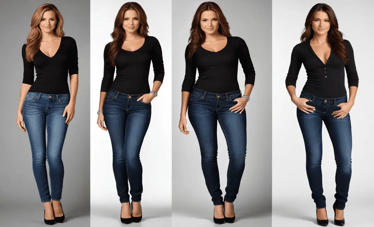 The Pear-Shaped Body And Skinny Jeans