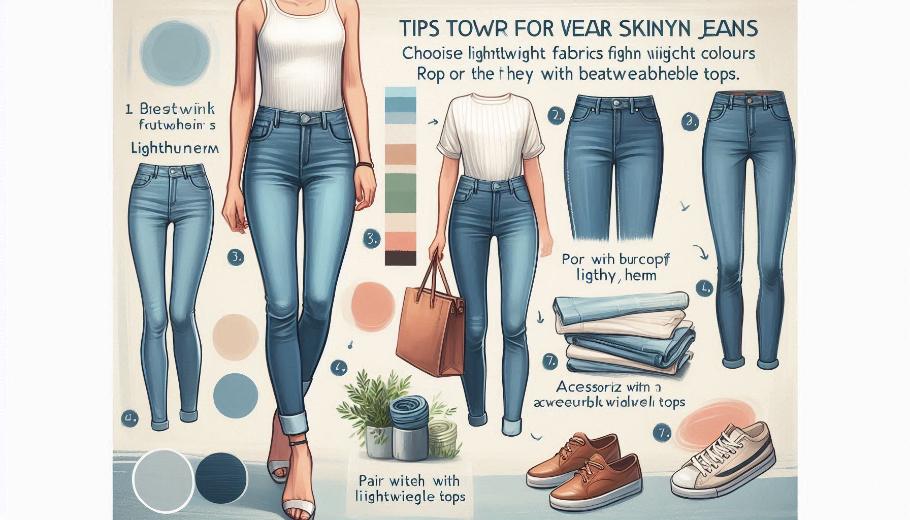 Tips For Wearing Skinny Jeans