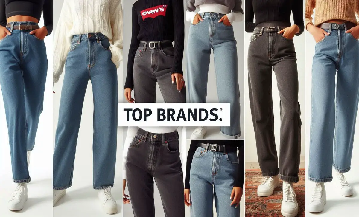 Top Brands For Black Baggy Jeans For Women