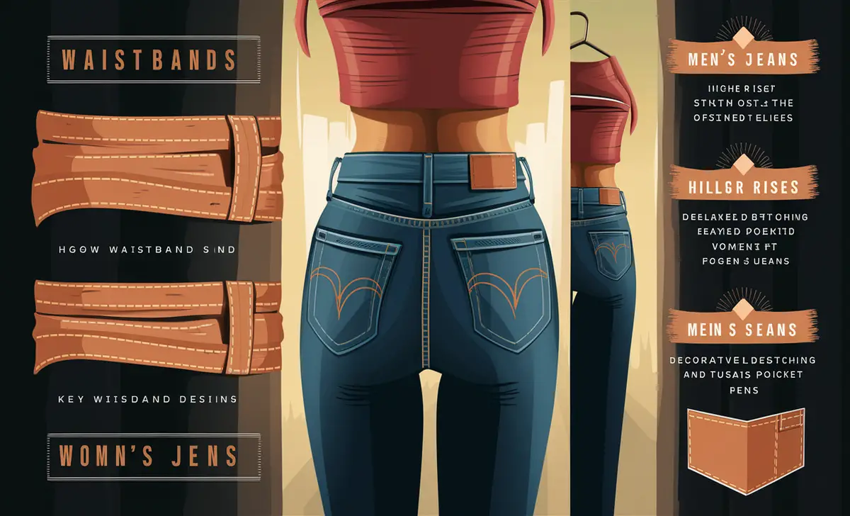 Tricks To Tell If Jeans Are Men’s Or Women’s Waistband And Rise Differences