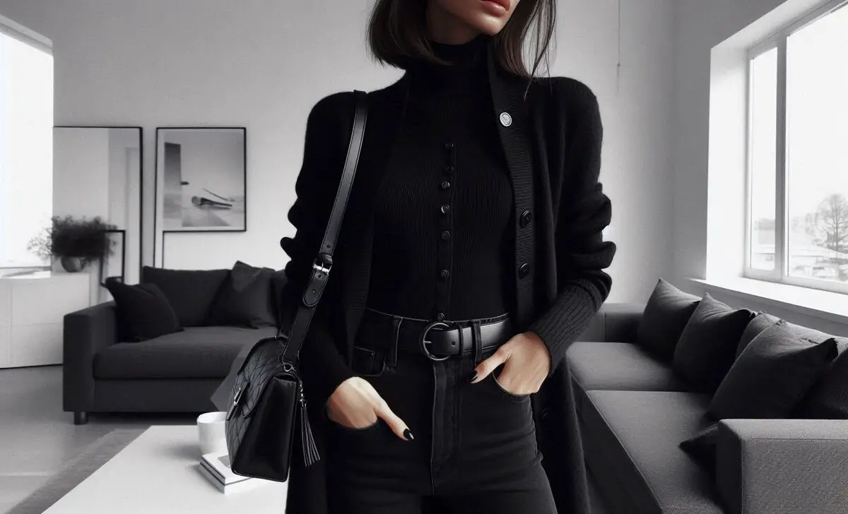 Wear Black Jeans With Black For An All Black Look