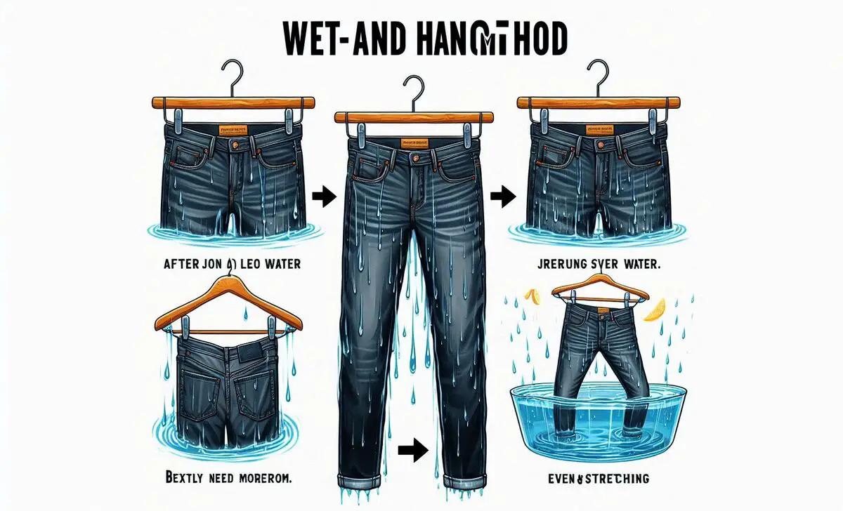 Wet And Hang Method