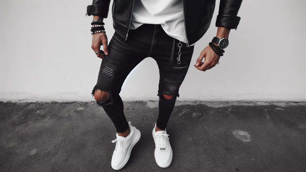 What To Wear With Black Ripped Jeans For Men – Elevate Your Look