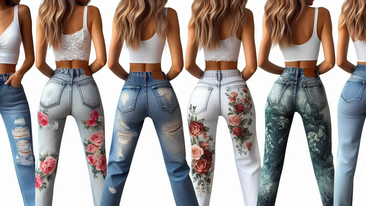 Here Top 3 Low Rise Jeans