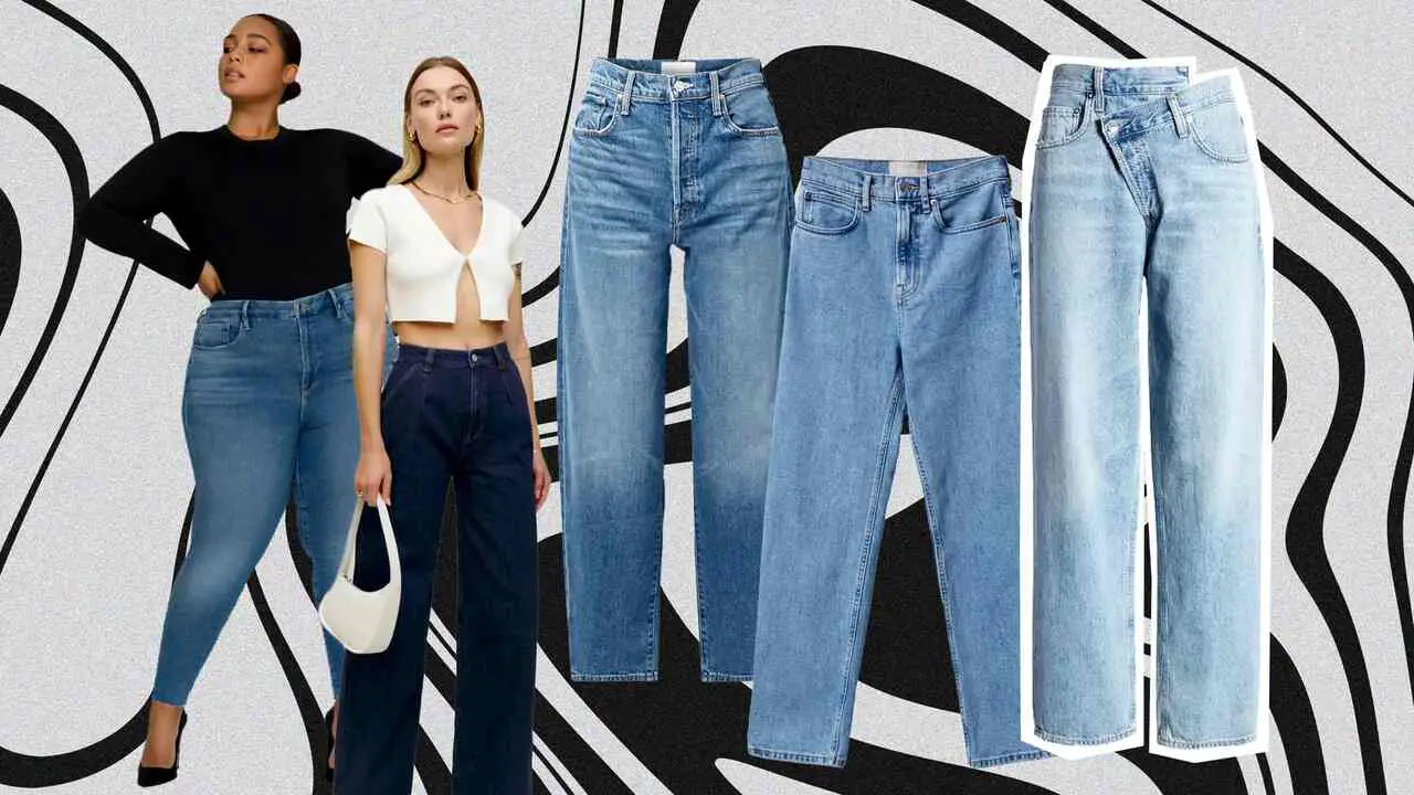 High-Waisted Jeans