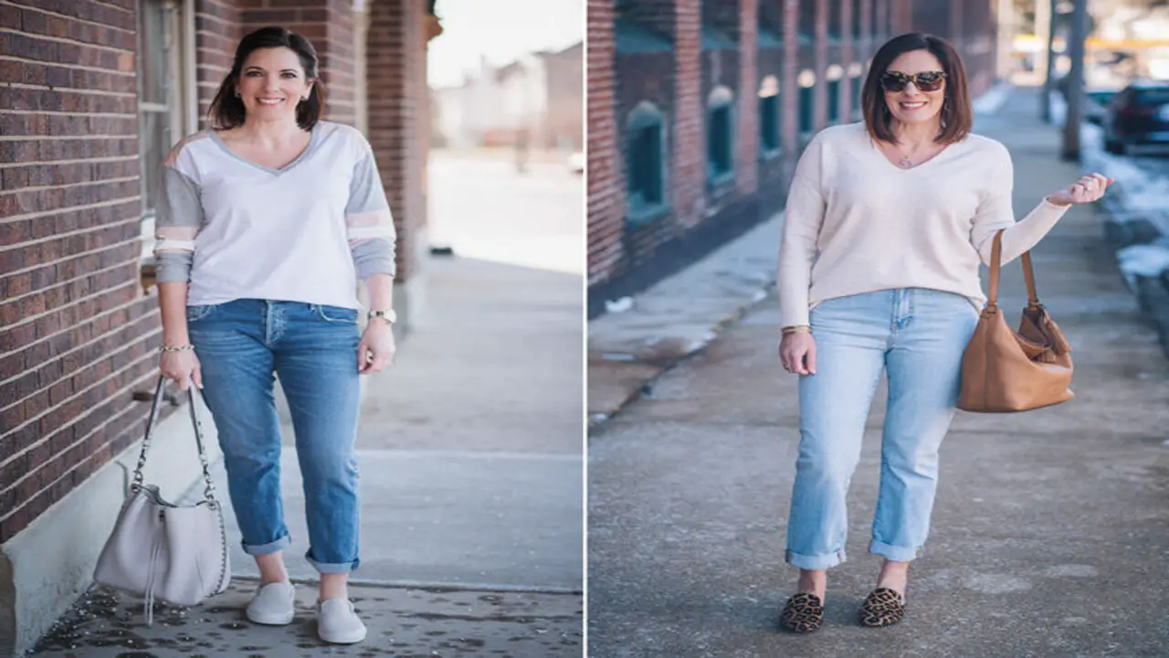 How To Create A Balanced And Flattering Outfit With Boyfriend Jeans