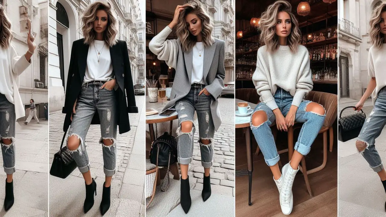 How To Style Ripped Jeans For Different Occasions