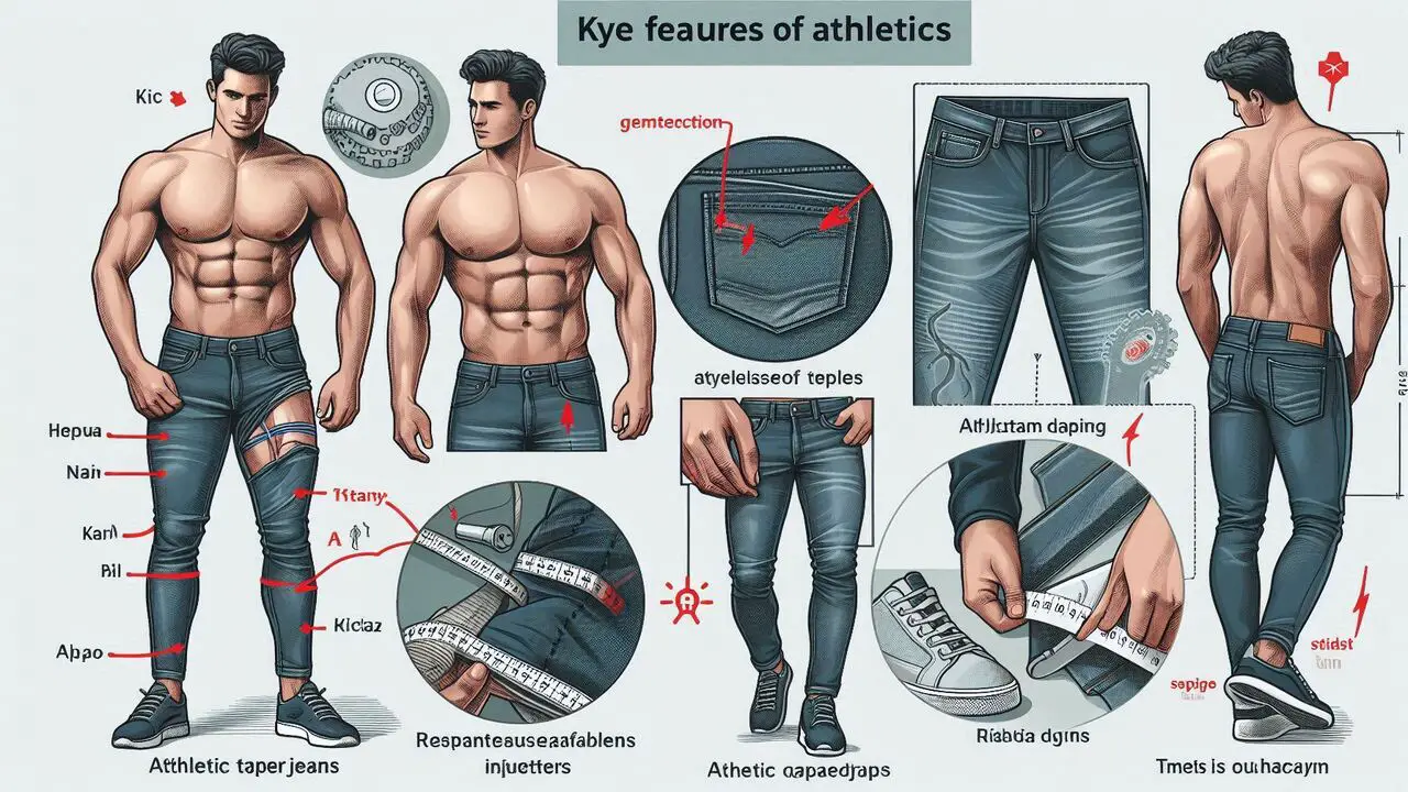 Key Features Of Athletic Taper Jeans