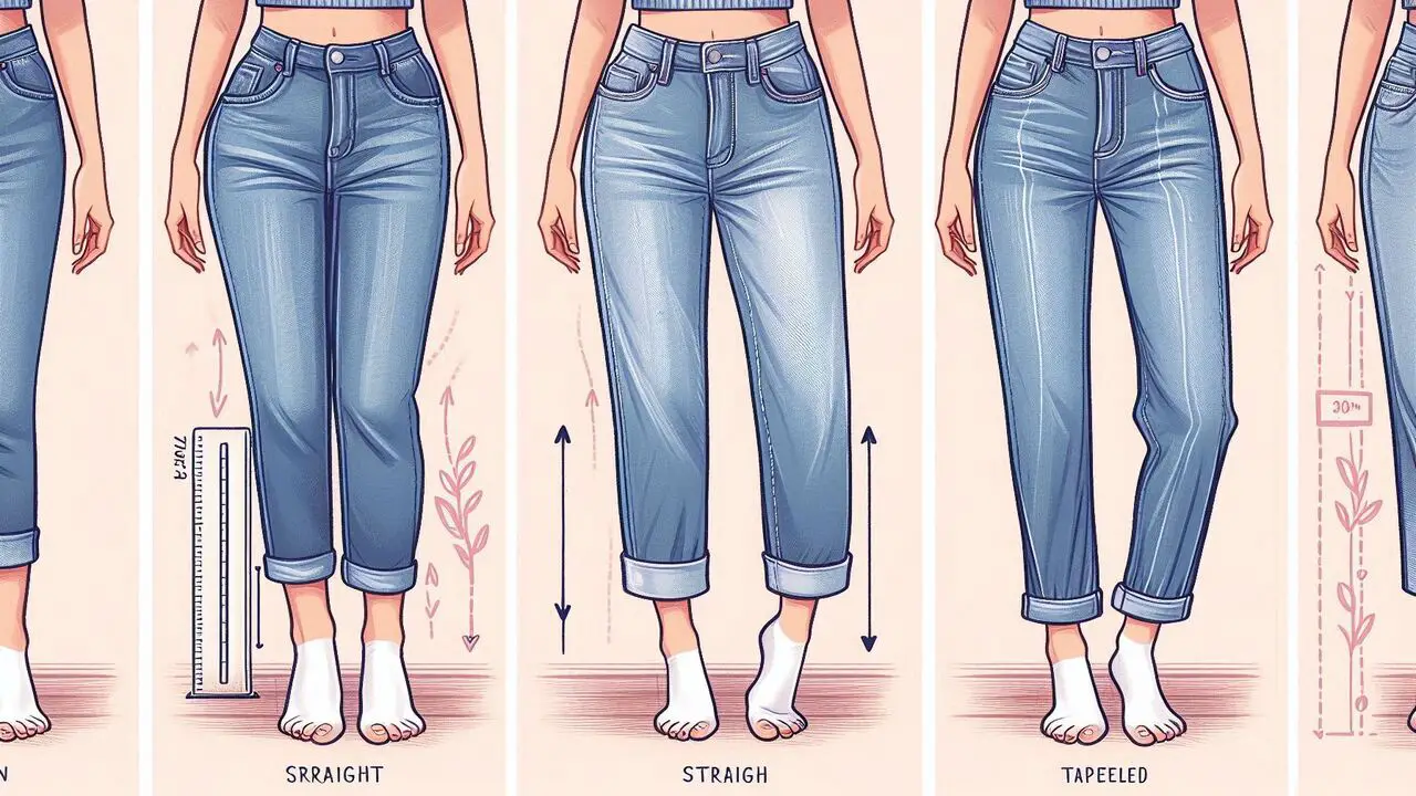 Selecting The Right Leg Shape - Straight, Tapered, Or Wide-Leg