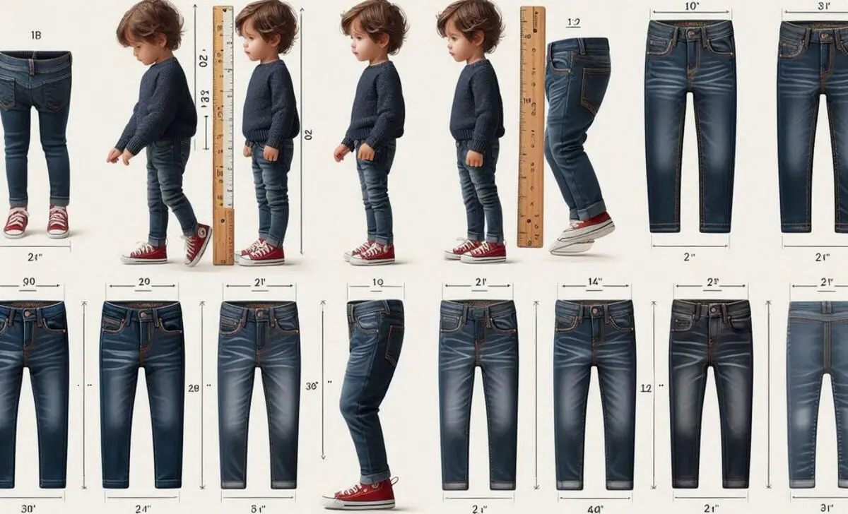 Skinny Toddler Boy Jeans Measurements