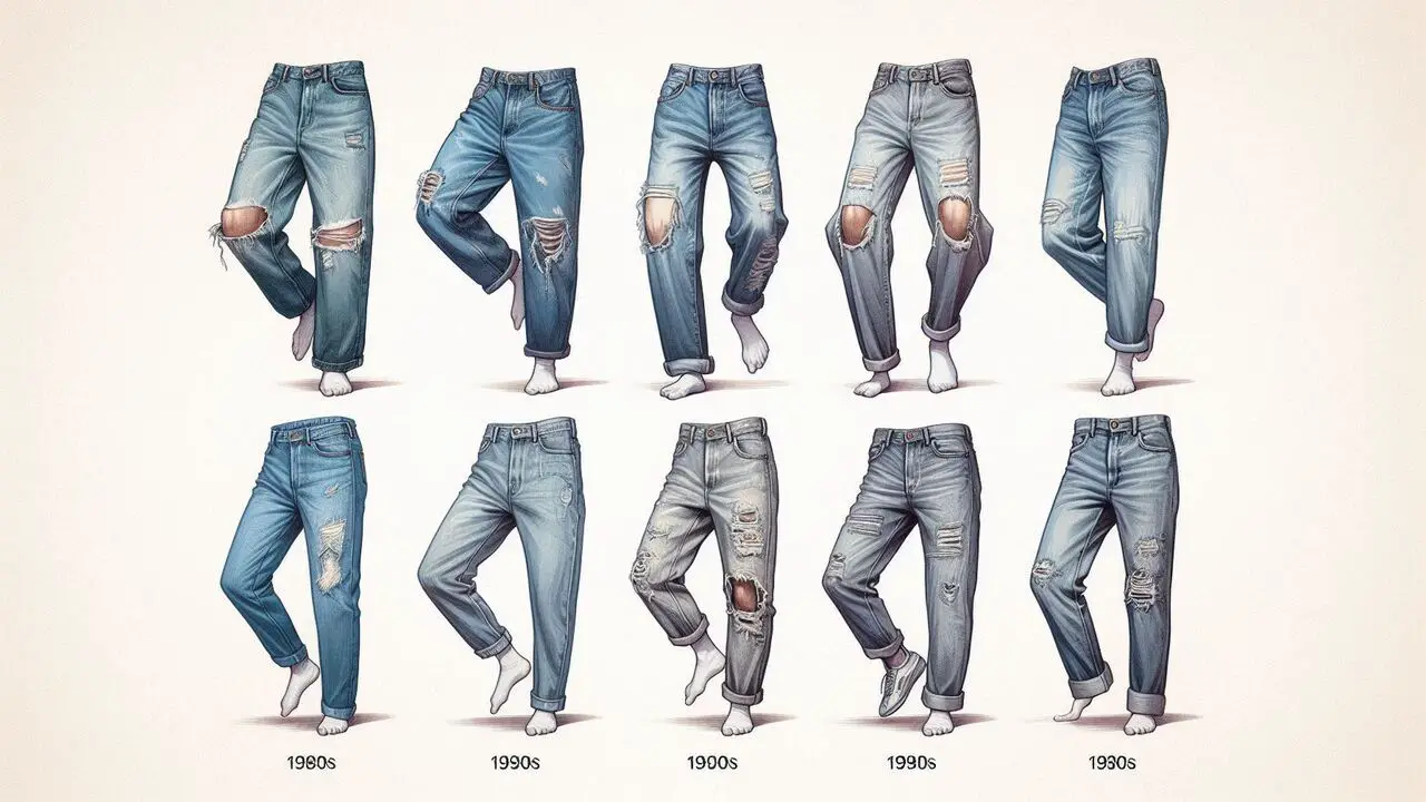 The History And Evolution Of Boyfriend Jeans - Detail Explained