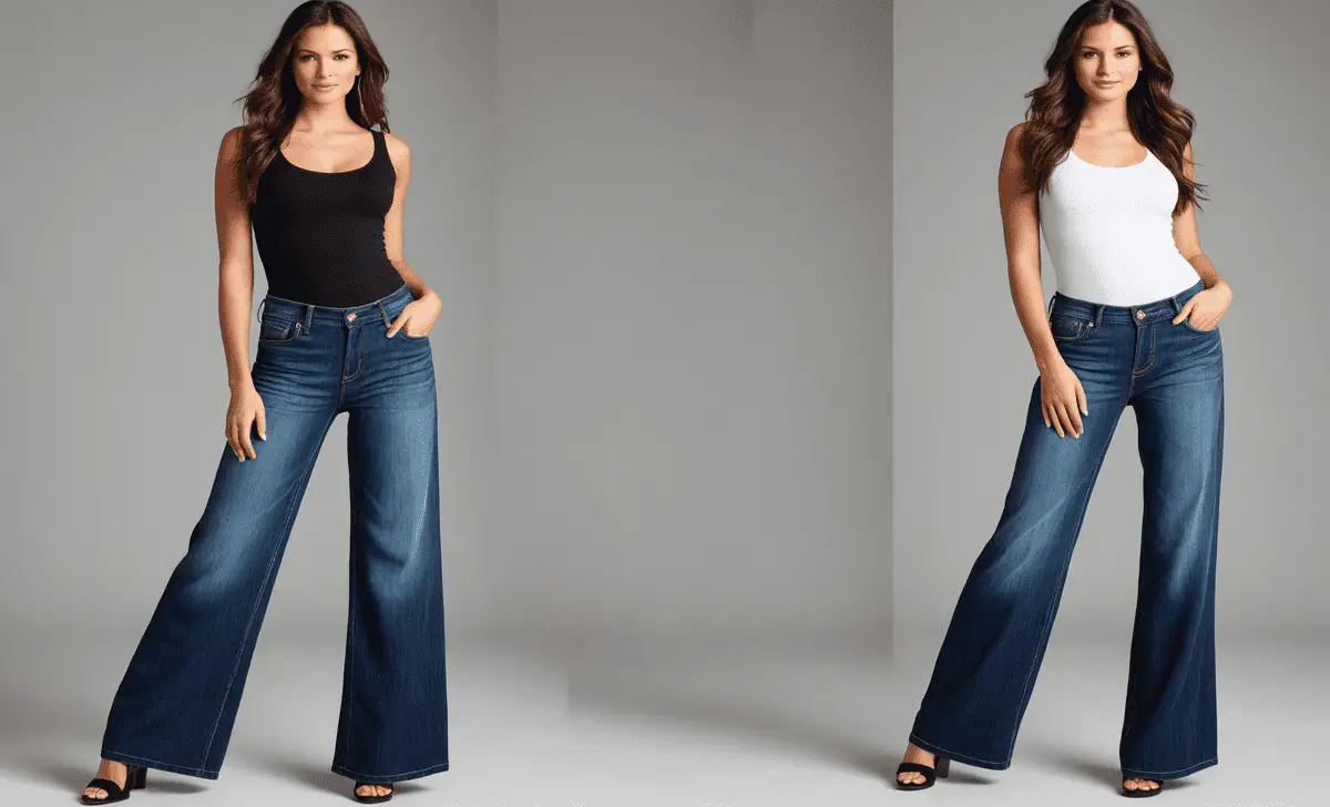 Wide-Leg Jeans