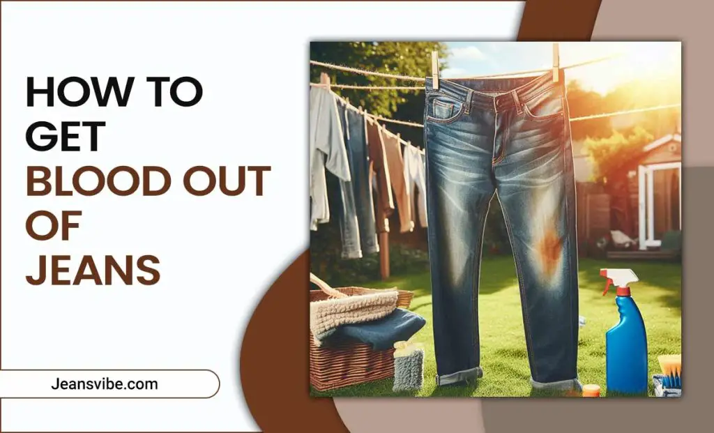 How To Get Blood Out Of Jeans