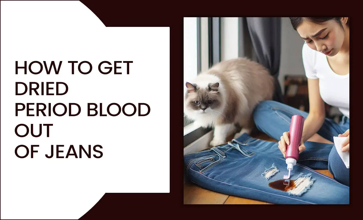 How To Get Dried Period Blood Out Of Jeans