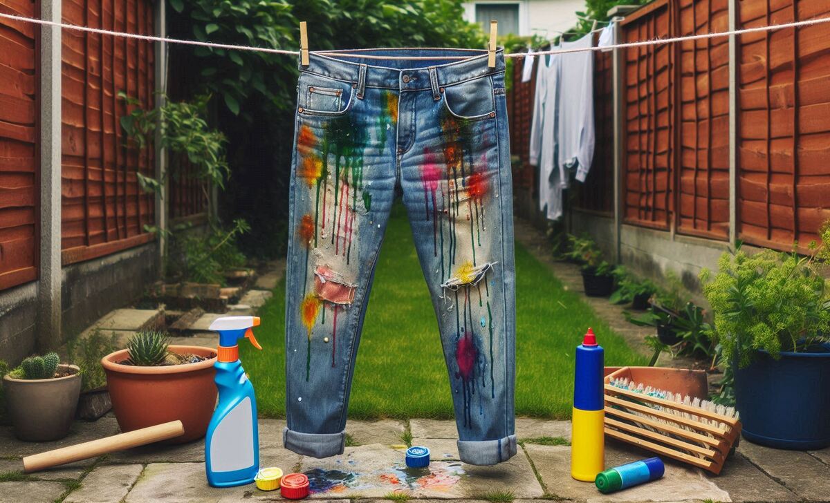 How To Get Paint Out Of Jeans - Quick Solution Guide