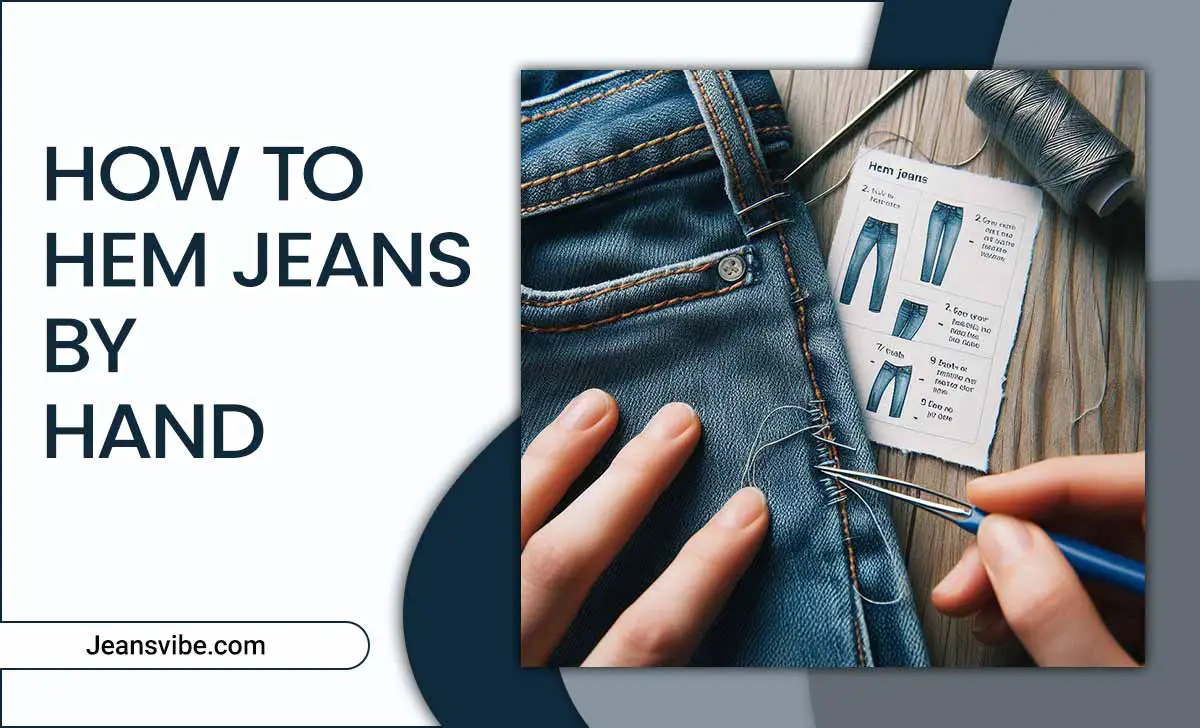 How To Hem Jeans By Hand