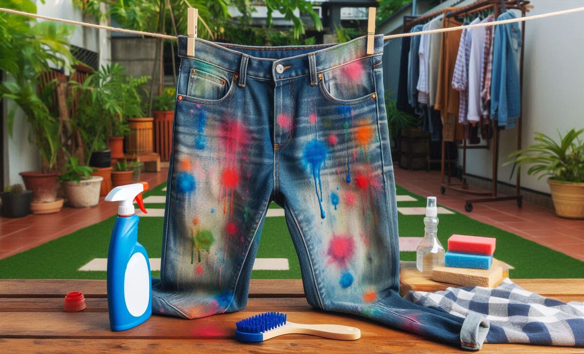 How To Remove Spray Paint From Jeans