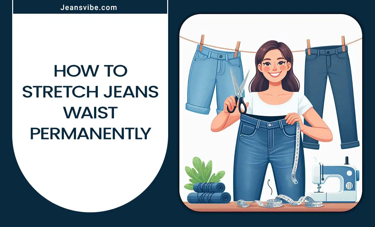 How To Stretch Jeans Waist Permanently – Expert Guide