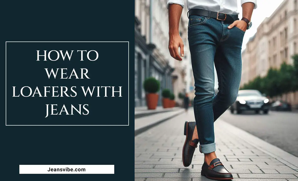 How To Wear Loafers With Jeans