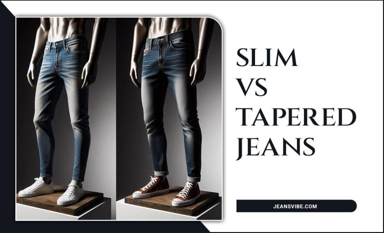 Slim Vs Tapered Jeans: A Detailed Comparison
