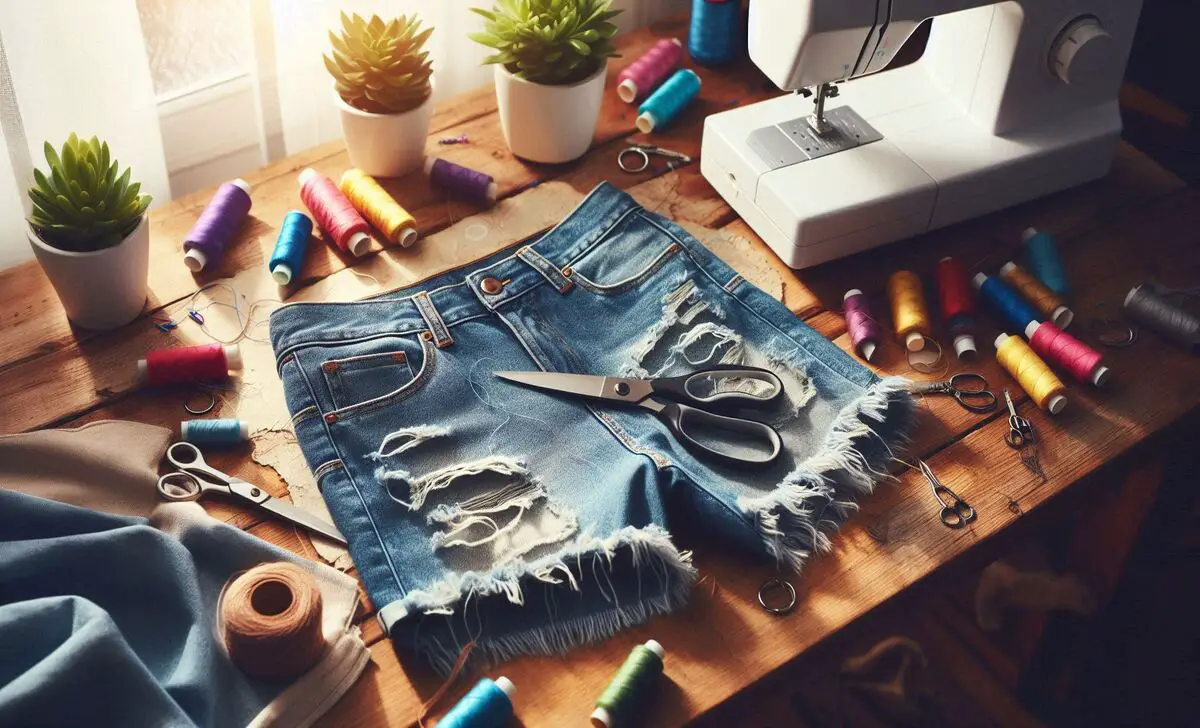 Step-By-Step Instructions To Cut Jeans Into Shorts