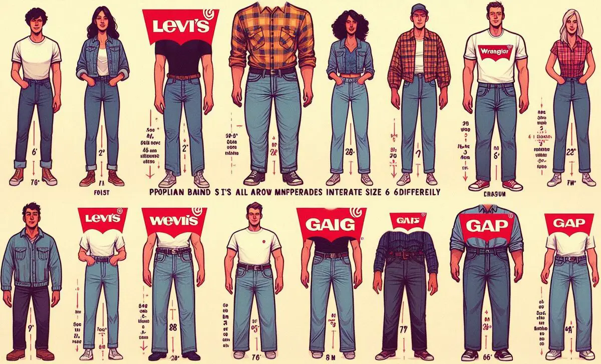 Popular Brands And Their Size 6 Jeans