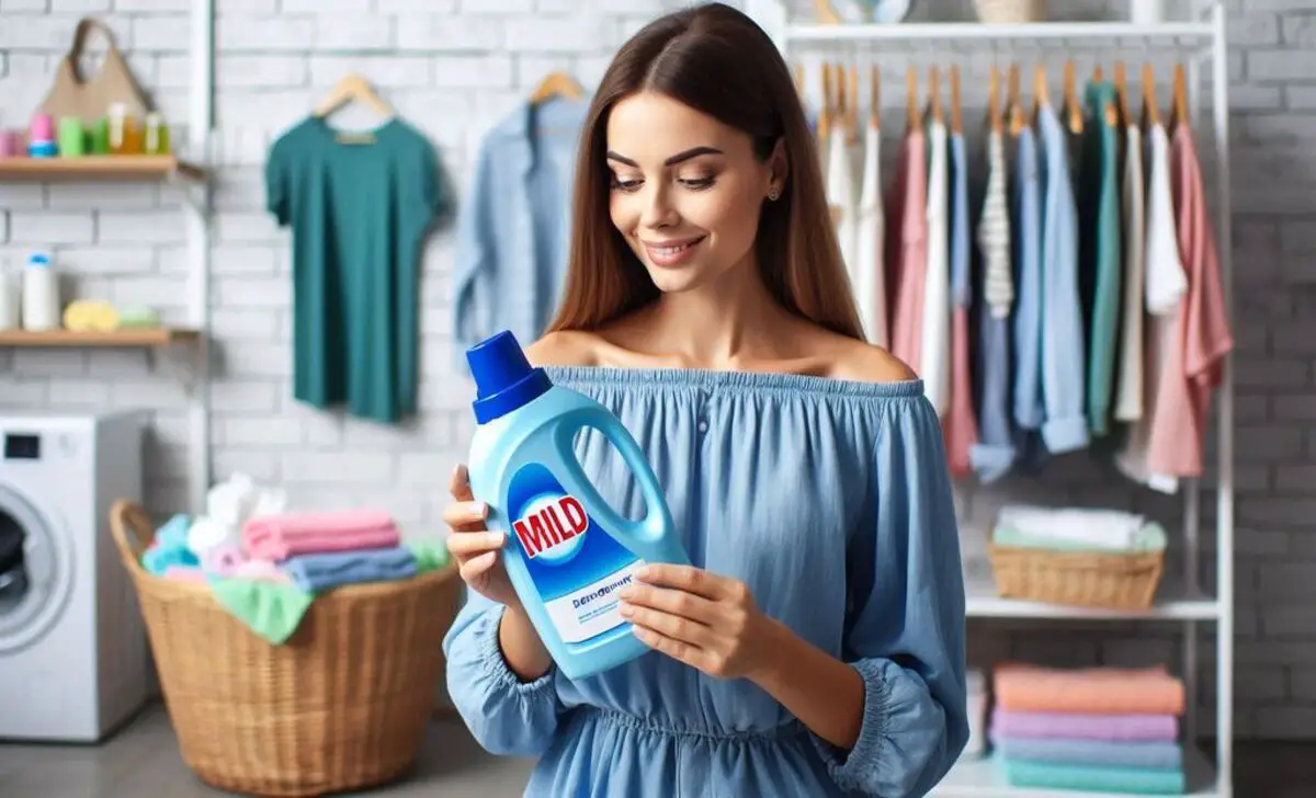 Choose A Mild Detergent 