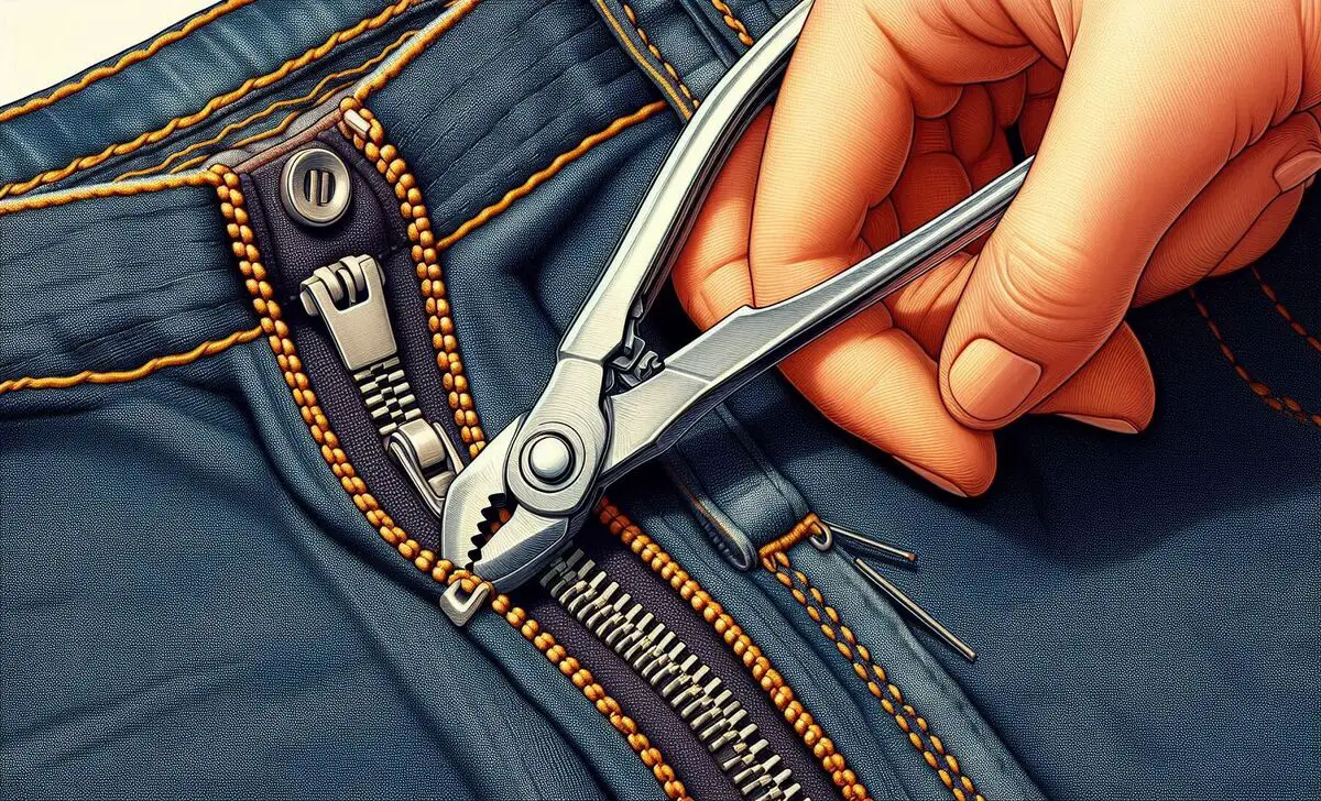 Fixing A Stuck Zipper