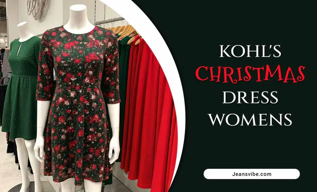 Kohl's Christmas Dress Womens